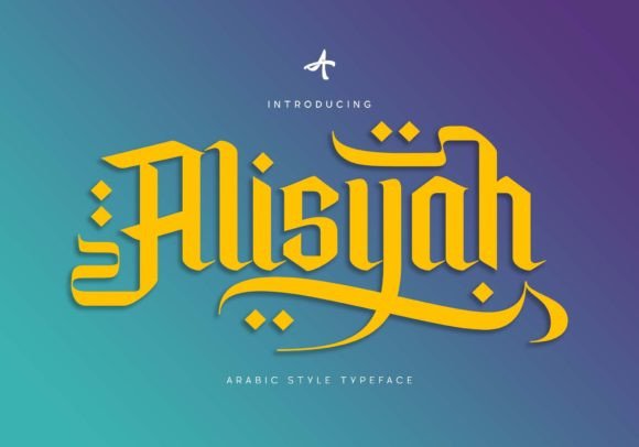 Alisyah Font: Elegant Curves for Memorable Branding