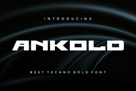 Ankold Display Font: A Bold Choice for Web Designers and Digital Creators