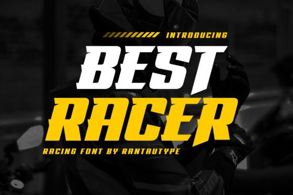 Best Racer: A Display Font That Brings Speed and Energy to Your Brand