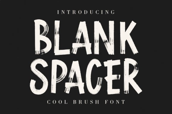 Blank Spacer: A Display Font That Gives Campaign Visuals a Voice