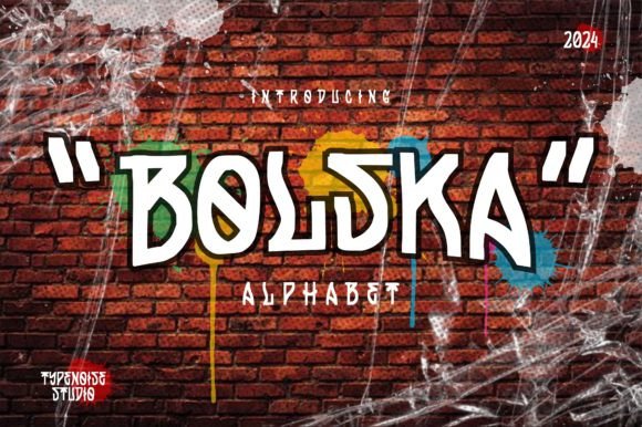 Bolska: A Display Font That Brings Street Art Energy to Web Design
