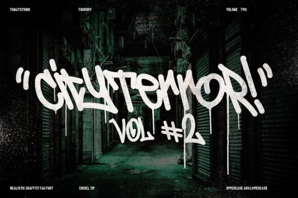 City Terror Vol2: A Display Font Built for Campaigns That Need to Hit Hard