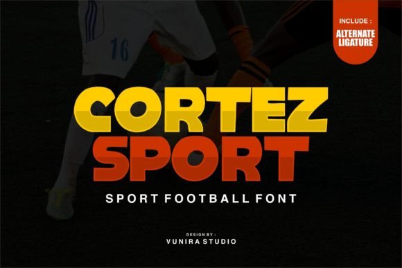 Cortez Sport: A Display Font That Makes Campaigns Click