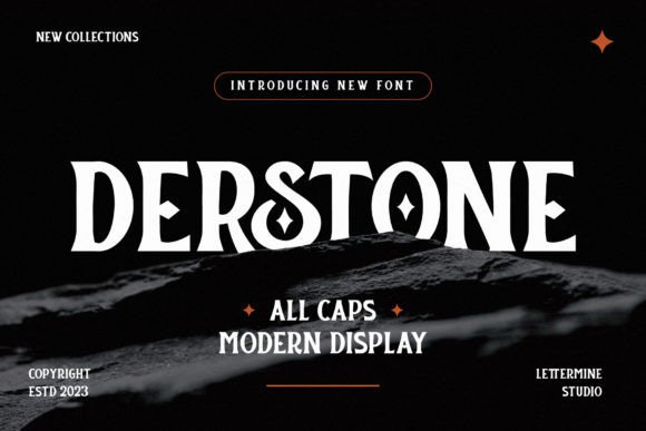 Derstone: A Display Font Built for Scroll-Stopping Campaigns