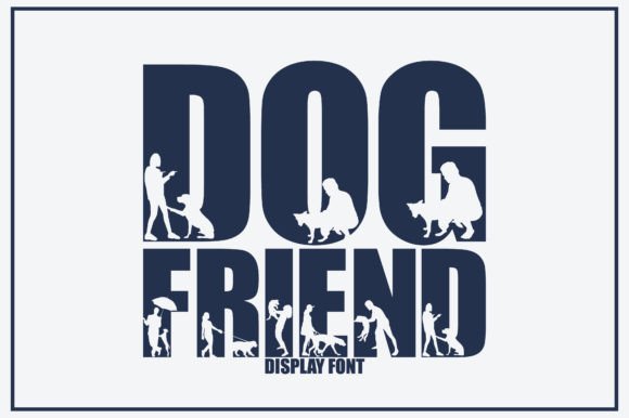 Dog Friend: A Playful Display Font for Editorial Charm