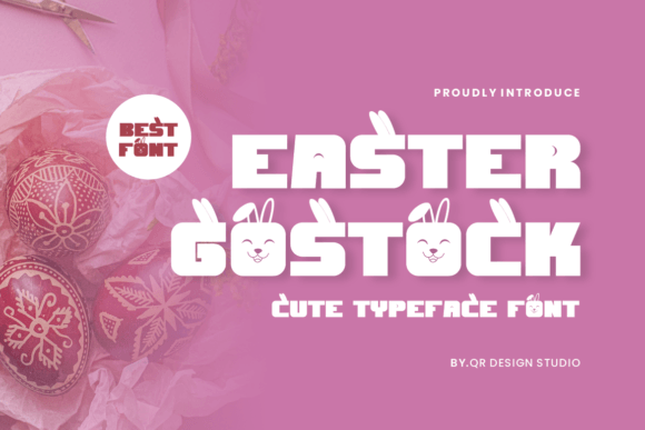 Easter Gostock: A Bold Display Font for Scroll-Stopping Marketing Content