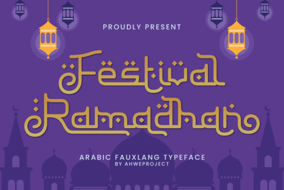Festival Ramadhan: A Display Font with Arabic Elegance for Branding