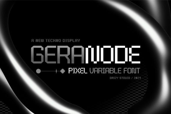 Geranode: A Display Font Built for Real Projects