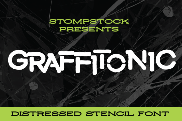 Graffitonic: A Display Font Built for Rebellious Branding