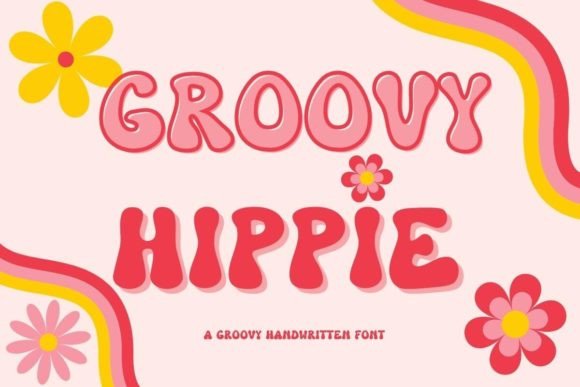 Groovy Hippie Font Review: A Retro Display Typeface for Playful Branding