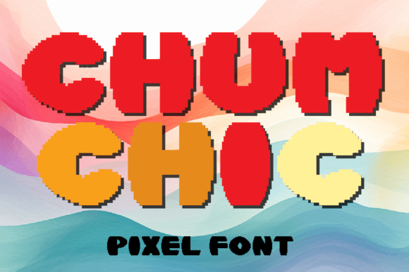 Level Up Your Content with Chumchic Pixel Font