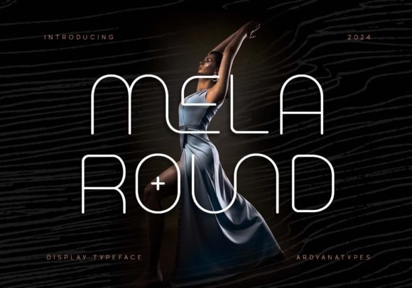 Melaround: The Monoline Display Font That Elevates Campaign Visuals