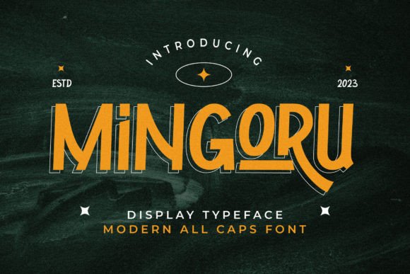 Mingoru: A Playful Display Font for Campaigns That Stop the Scroll