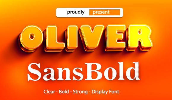 Oliver Sans Bold: A Bold Display Font for Modern Web Design Projects