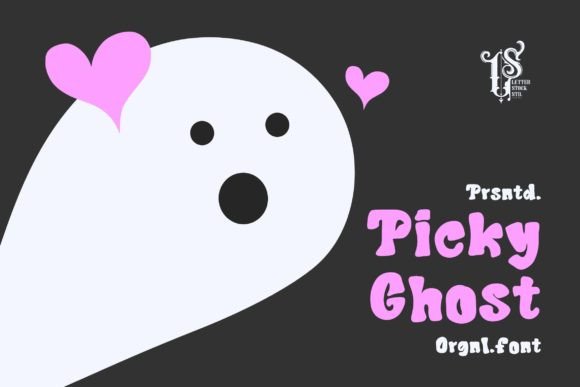 Picky Ghost: The Hand-Drawn Display Font for Digital Content