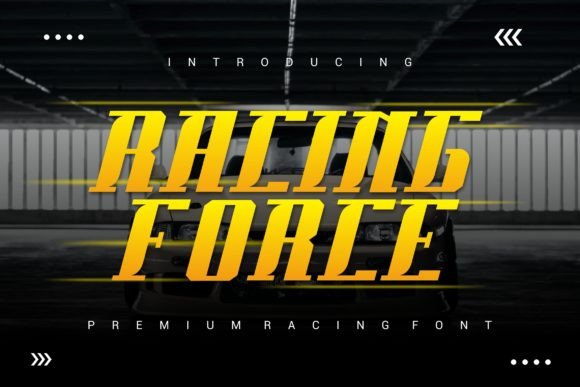 Racing Force Brings Bold Energy to a Brand Identity Project