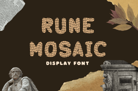 Rune Mosaic: A Display Font for Editorial Artistry