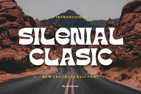 Silenial Clasic — A Display Font With Real Presence