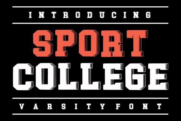 Sport College Display Font: A Marketer's Tool for Campaign Visibility
