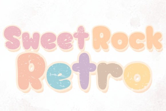 Sweet Rock Retro: A Handwritten Display Font for Branding Projects