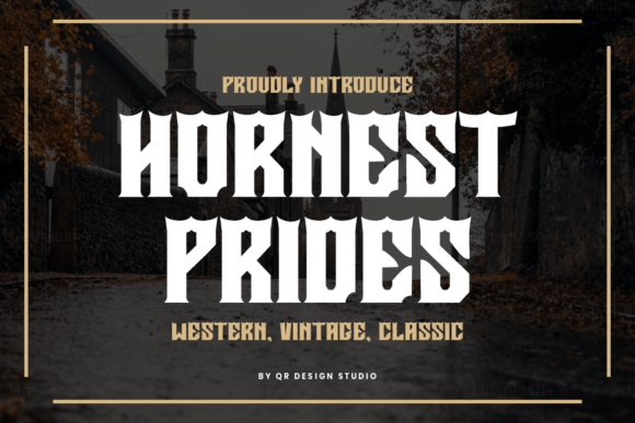 Testing Hornest Prides: A Western Font That Earns Its Place in Modern Branding