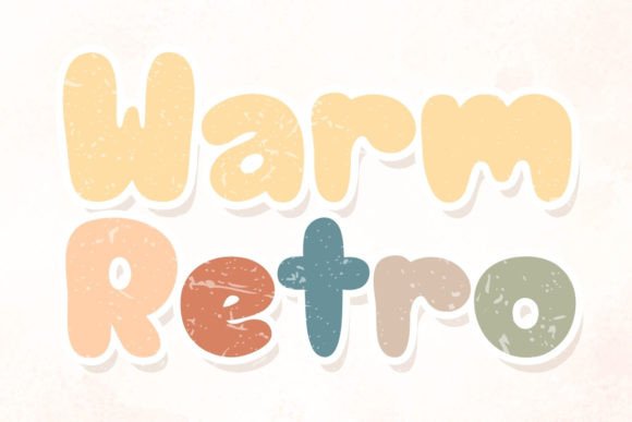 Warm Retro: A Display Typeface That Blends Nostalgia with Modern Web Design